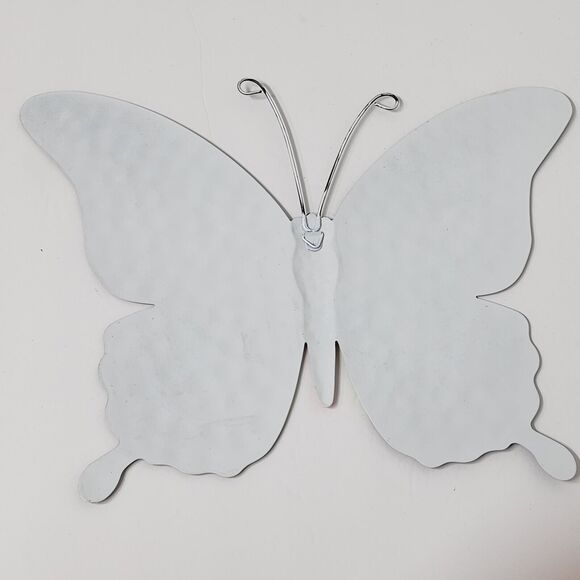 Colorful Garden Butterfly Hanging Metal, Wall Art Decor 13.75"W x 10.5"H - Picture 4 of 6